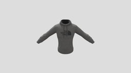 The North Face Hoodie substancepainter, substance