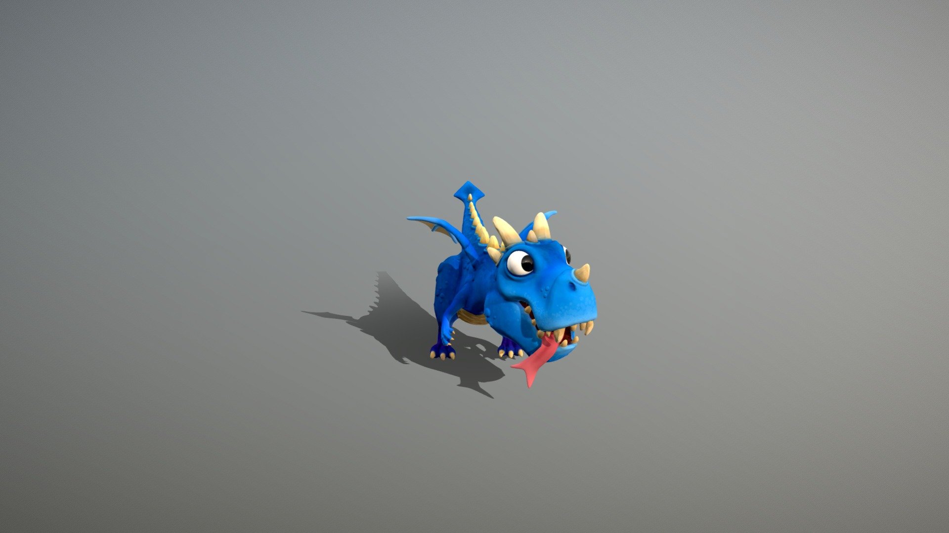 This is an export of an animation recorded with live link face and VR controllers in Unreal Engine 5.
You can watch a video how it was made on the developer community: https://dev.epicgames.com/community/learning/tutorials/586M/puppeteering-recording-animations-in-ue5 - Dino Dragon puppeteered - 3D model by UnrealDean (@dean.reinhard) 3d model