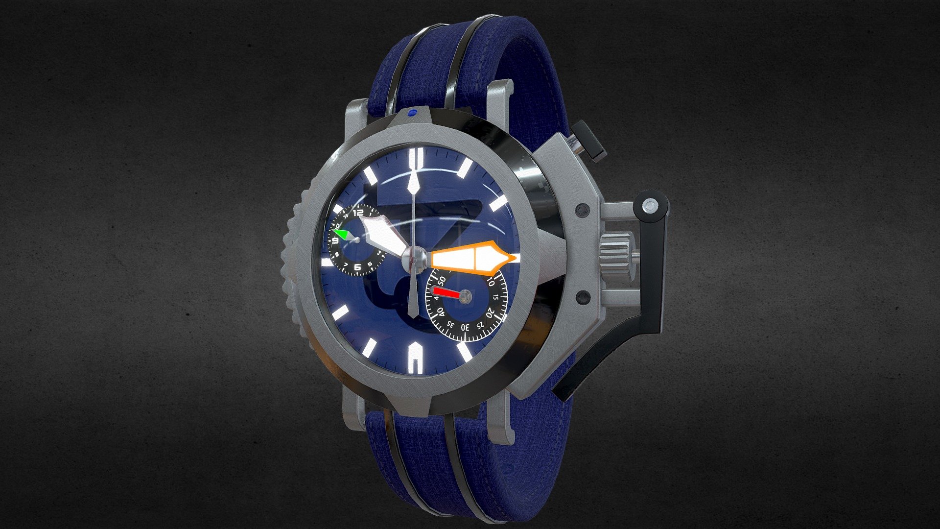 Awesome stainless steel Tezos Coin Watch

Currently available for download in FBX format.

3D model developed by AR-Watches 3d model