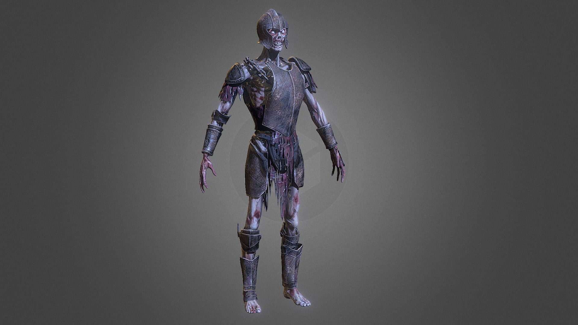 Rotten Flesh Armor - 3D model by Portalarium 3d model