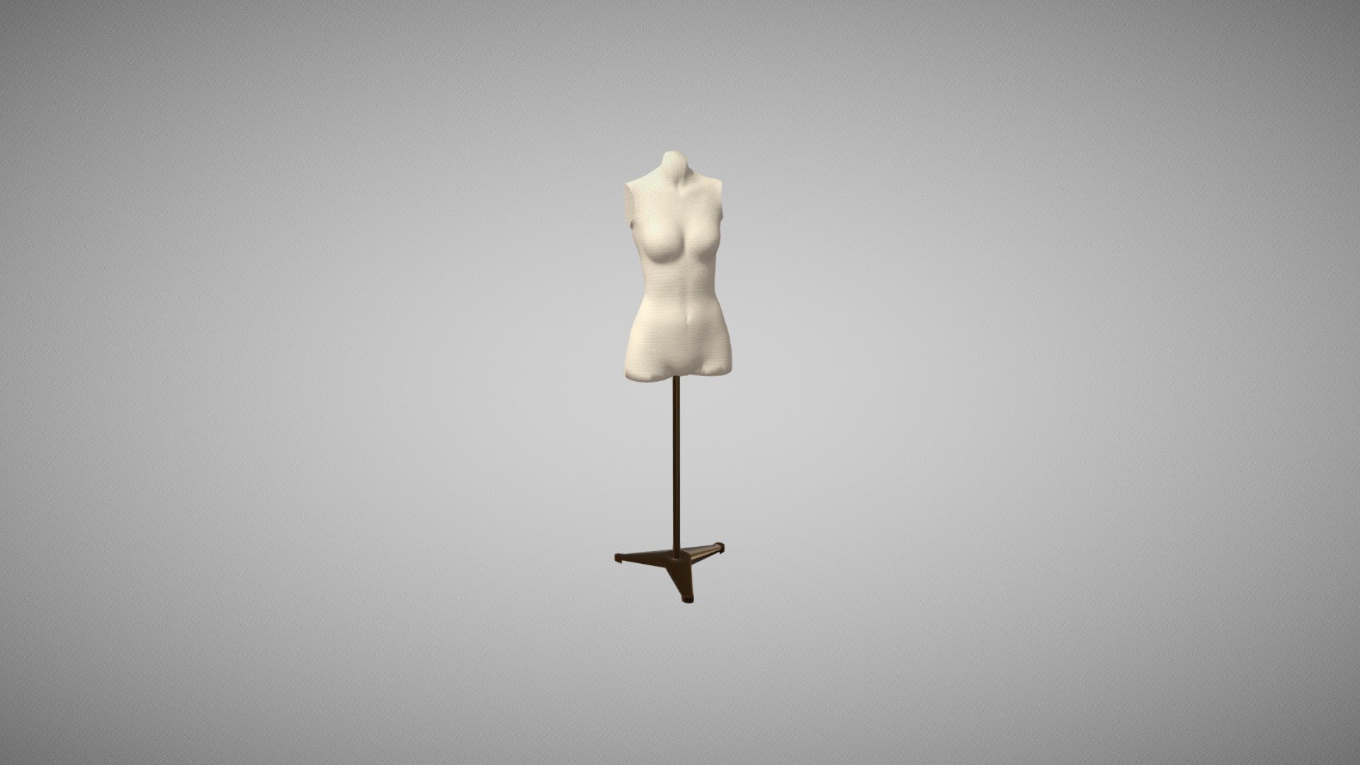 Simple Sewing manequin - sewing manequin - Buy Royalty Free 3D model by DGTLSTLST 3d model