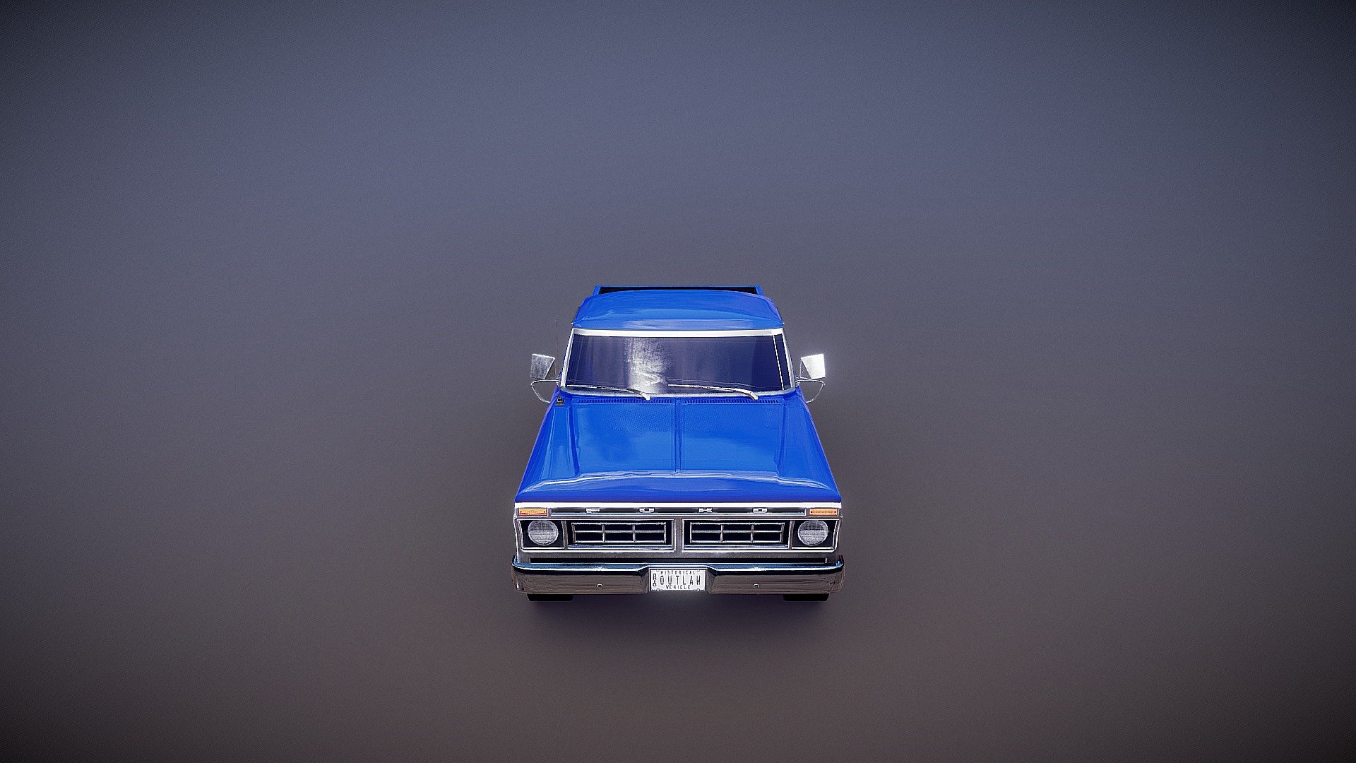 Hi.  Modeled with Maya.  Textured with Substance Painter.  Thanks for looking.  Please let me know what you think! - 1976 F150 Long Wheel Base - Download Free 3D model by DJackson362 3d model