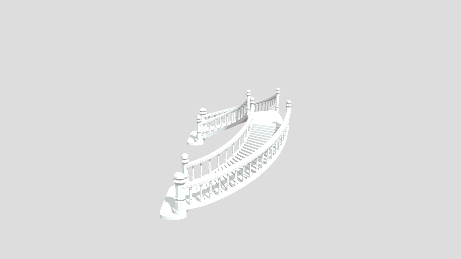 Stair - 3D model by changwanyu 3d model