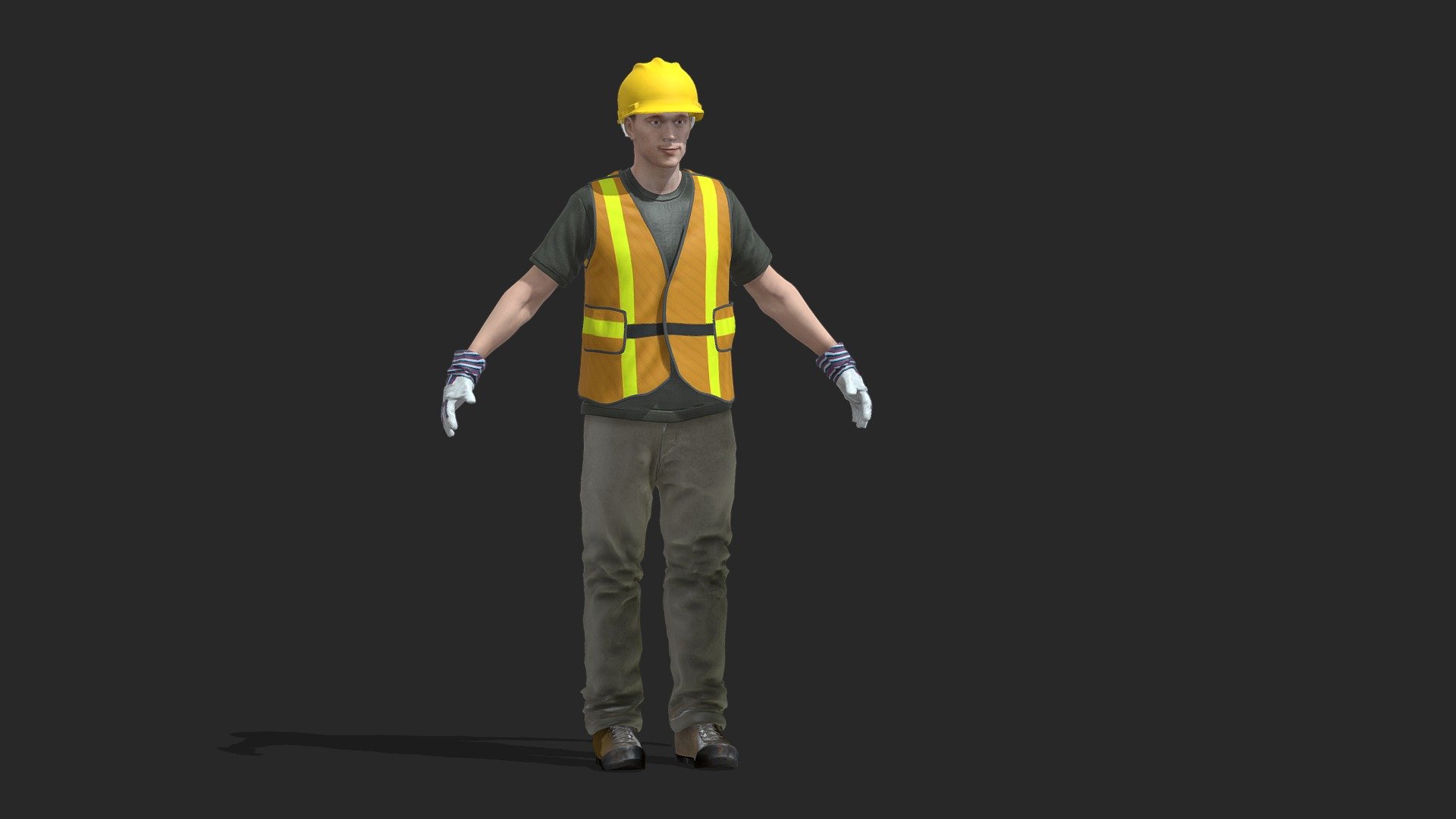 Hi, I'm Frezzy. I am leader of Cgivn studio. We are finished over 3000 projects since 2013.
If you want hire me to do 3d model please touch me at:cgivn.studio Thanks you! - Construction Worker Low Poly - Buy Royalty Free 3D model by Frezzy3D 3d model