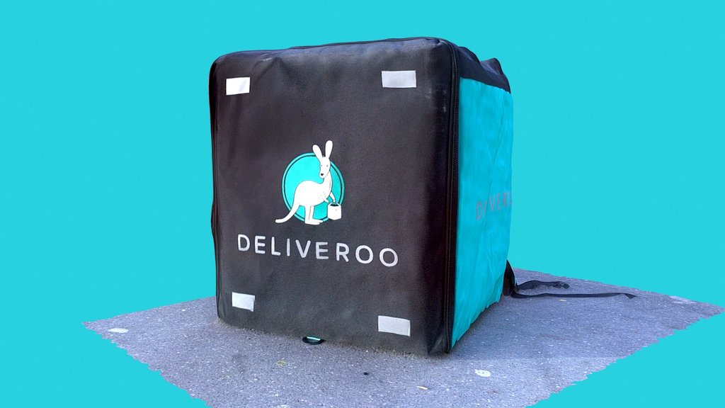 The Power of the Kangaroo! - DELIVEROO BAG - 3D model by l o u i s (@louis) 3d model
