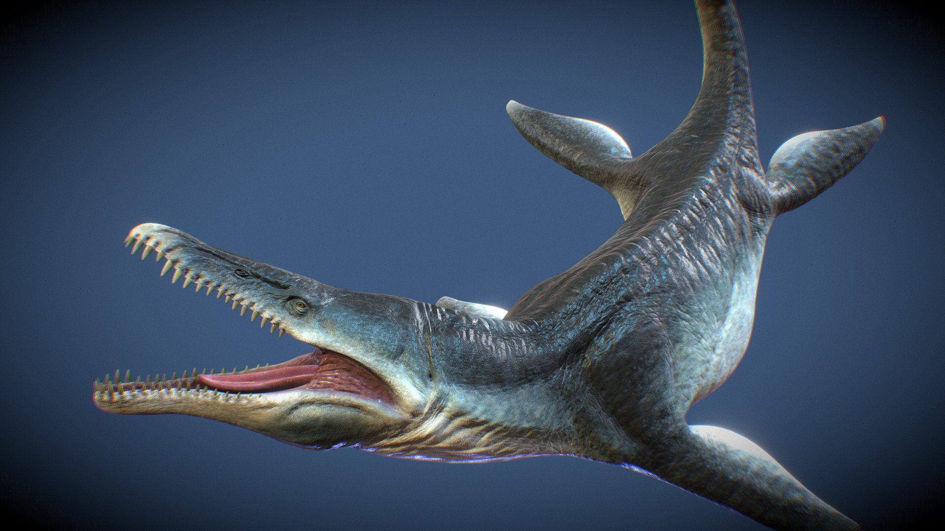 Kronosaurus - 3D model by David RR (@david222) 3d model