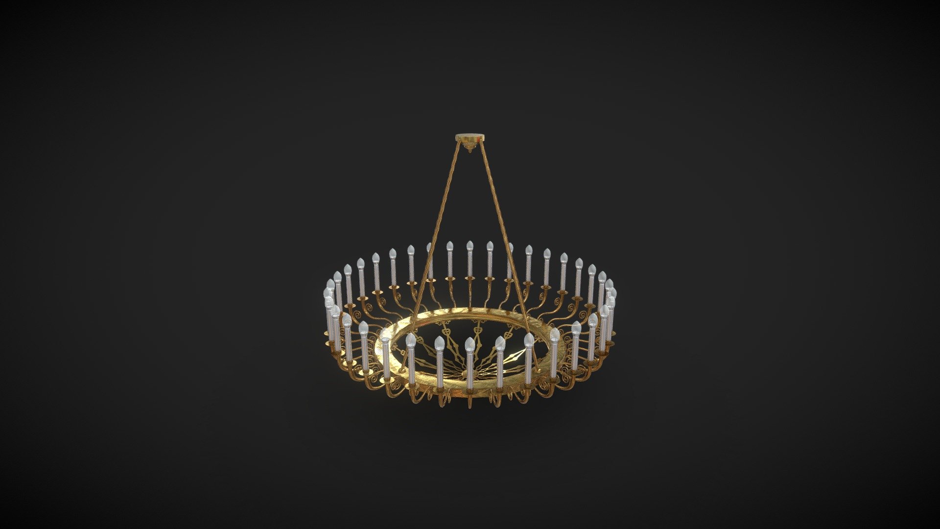 Vintage Lamp - Vintage Roof Lamp - 3D model by Arif Nugroho (@artriefthirdteen) 3d model