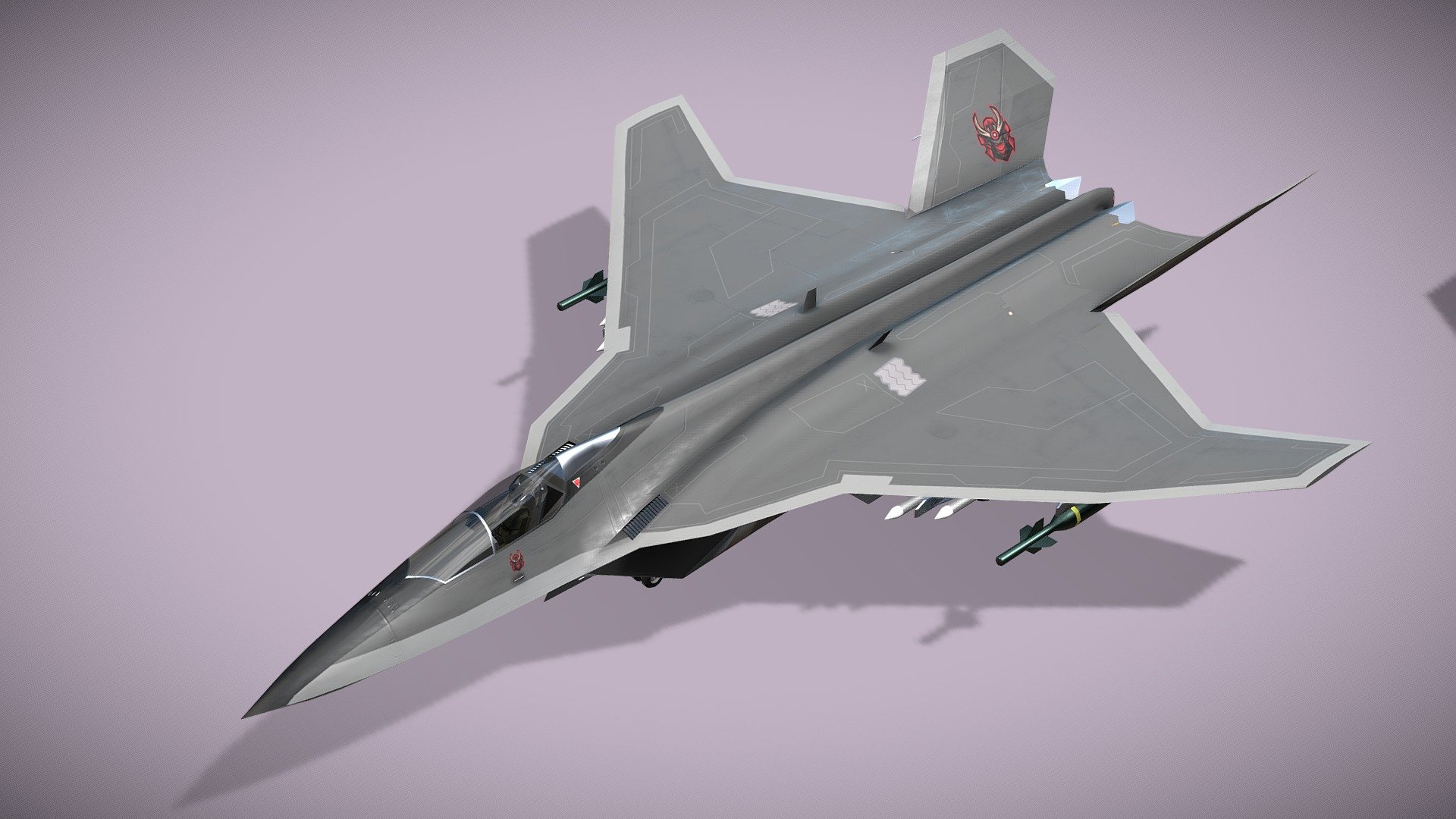 Mitsubishi F-3 F-X Godzilla concept

Lowpoly model of japanese concept stealth jet fighter.



Mitsubishi F-X (unofficially called F-3) is a sixth-generation stealth fighter in development for the Japan Air Self-Defense Force. It is Japan's first domestically developed stealth fighter jet and will replace the Mitsubishi F-2 by the mid '30s. Its development is to also bolster the nation's defense industry and potentially enter the international arms market amid Japan's change in defense posture. In Oct 2020, Mitsubishi Heavy Industries was selected as the lead developer. The F-X is said to be bigger than the F-22. The large size indicates the MoD desires the aircraft to possess very long range and large payload capacity.



Standing version and flying with 2 color schemes

Fully rigged

Model has bump map, roughness map and 2 x diffuse textures



Check also my other aircrafts and cars.

Patreon with monthly free model - Mitsubishi F-3 F-X Godzilla - 3D model by NETRUNNER_pl 3d model