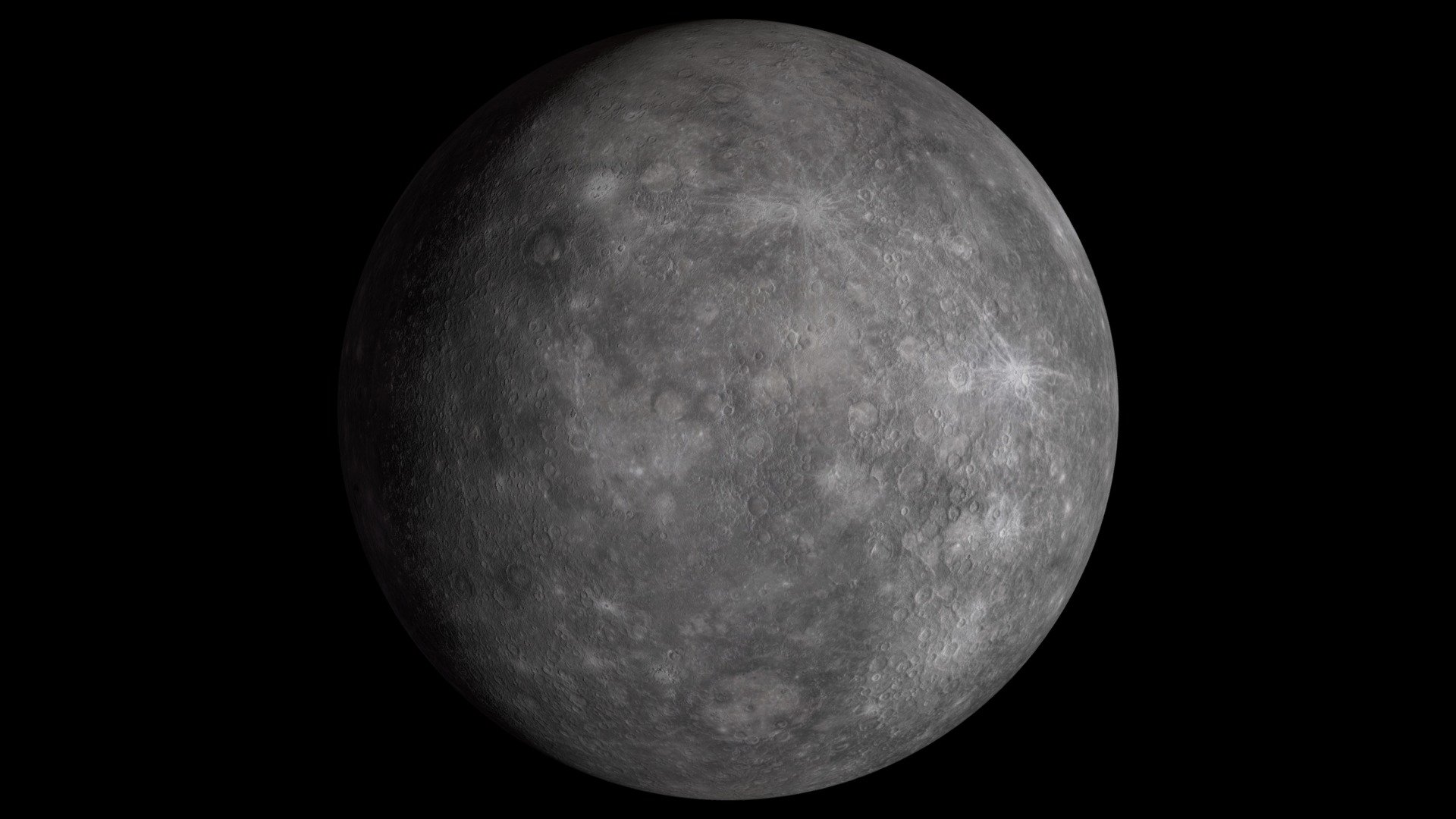Mercurio es un planeta del Sistema Solar. Es el mas pequeño de los planetas rocosos, y a la vez el mas cercano al Sol.




Textura 8k: https://www.solarsystemscope.com/textures/ 

Sonido: https://www.youtube.com/watch?v=894Aejo-R0U
 - Mercurio v1.1 - Download Free 3D model by uperesito 3d model