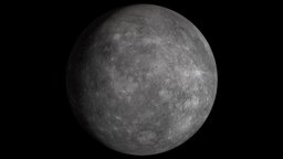 Mercurio v1.1 solarsystem, planets, mercury