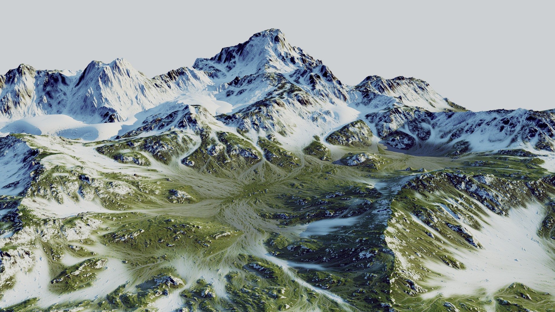Green Hills Mountains (World Machine)

Green Hills Mountains 3d model ready for your project!

-High poly and Low poly mesh

-4096pix Textures (color/light/normal/height/splat/snow and other) - Green Hills Mountains (World Machine) - Buy Royalty Free 3D model by gamewarming 3d model