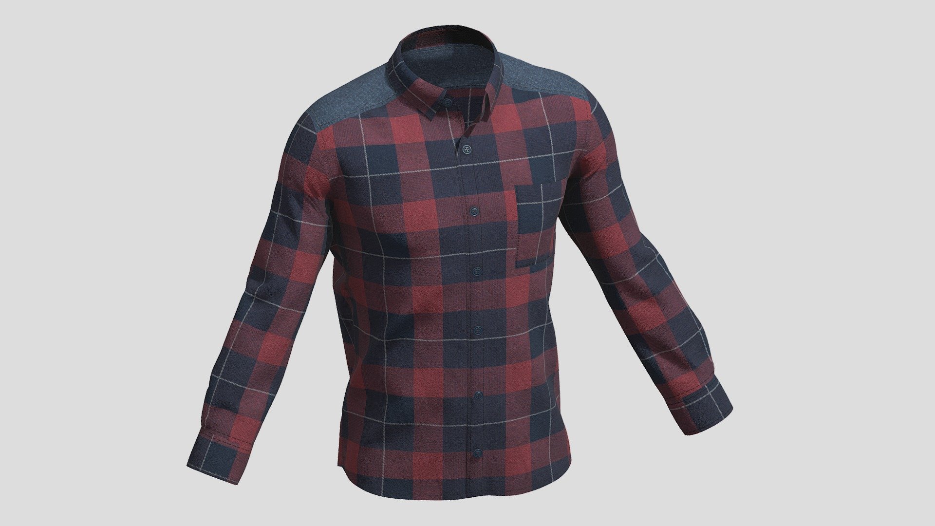 Hi, I'm Frezzy. I am leader of Cgivn studio. We are a team of talented artists working together since 2013.
If you want hire me to do 3d model please touch me at:cgivn.studio Thanks you! - Men Shirt 01 PBR Realistic - Buy Royalty Free 3D model by Frezzy (@frezzy3d) 3d model