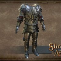 Shroud of the Avatar Male Epic Plate Armor avatar, long, the, shroud, richard, starr, portalarium, garriot, of