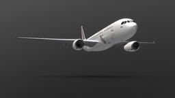 Airbus A330-200 aircraft french, transport, aircraft, airbus, airforce, 2020, military-vehicle, a330, substancepainter, blender, plane, airliner-aircraft, a330-200