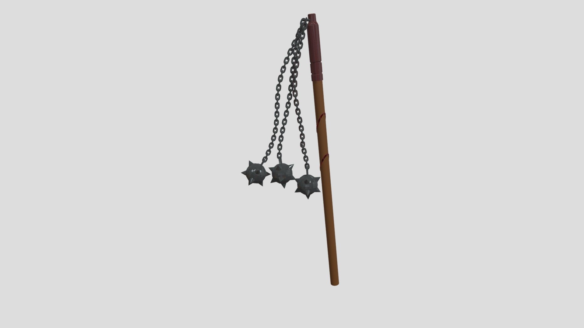 A Stylize Flail with metal spiked-balls one of the ancient weapon
game ready
Stylized
Weapons
Props
3D
Digital
Flail
Mace
metal
spiked-ball - Mace 3 Spiked Balls, FLAIL - Download Free 3D model by abdullahussain01 3d model
