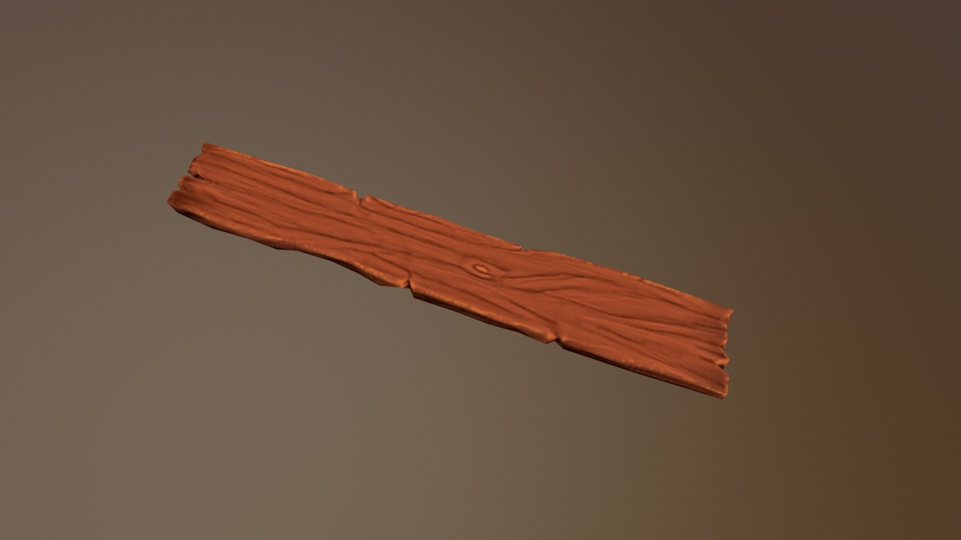 Plank - 3D model by mockillo 3d model