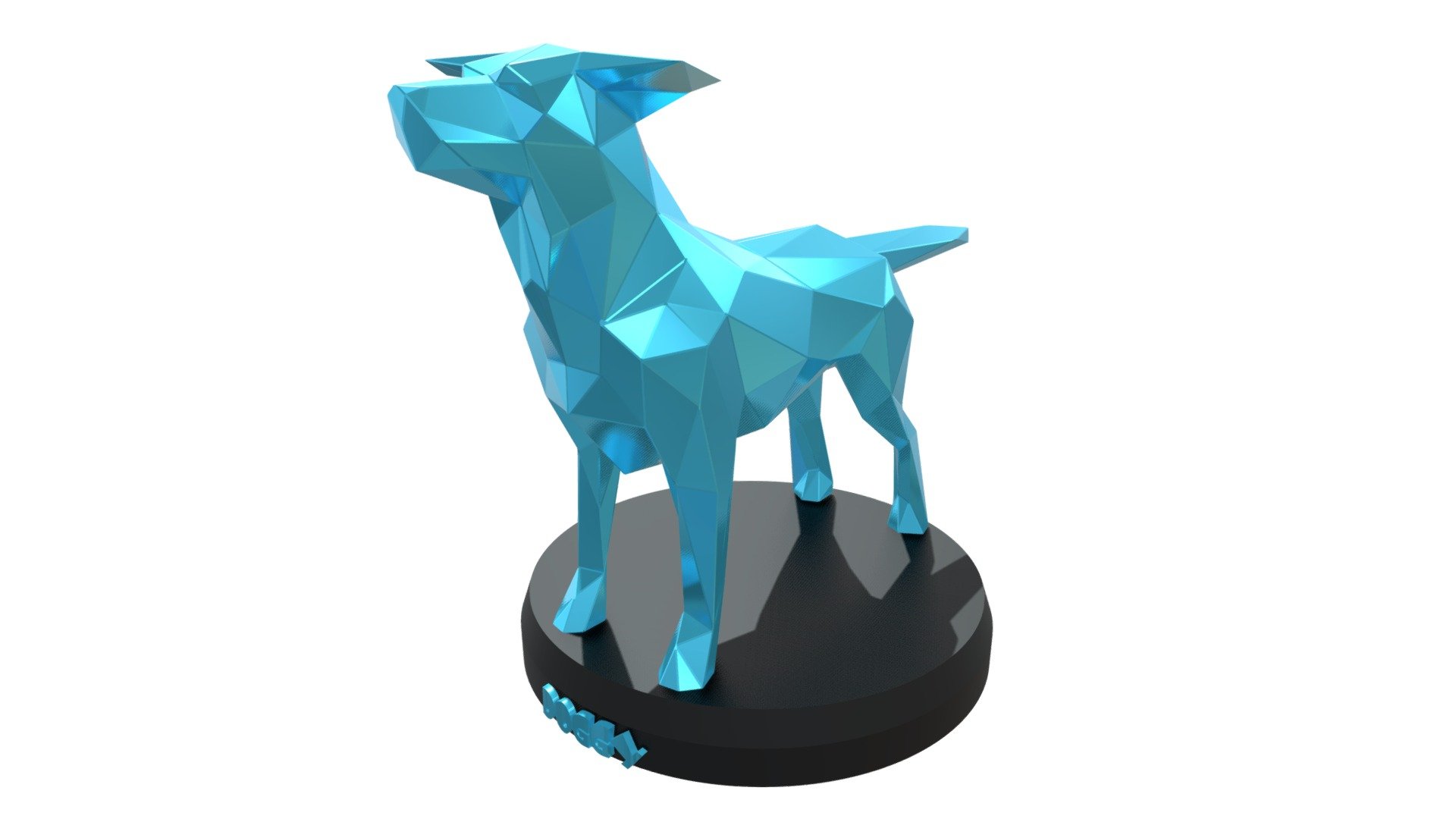 Polygonal 3D Model with Parametric modeling with gold material, make it recommend for :




Basic modeling 

Rigging 

sculpting 

Become Statue

Decorate

3D Print File

Toy

Have fun  :) - Poly Doggy - Buy Royalty Free 3D model by Puppy3D 3d model