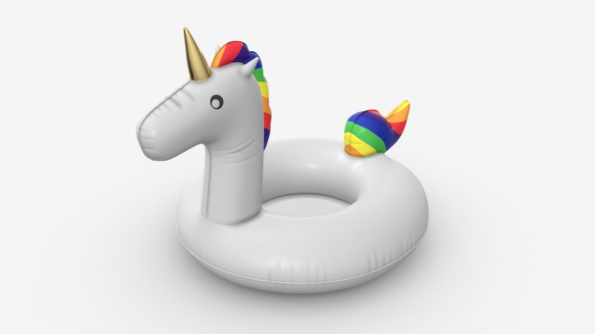 Pool float unicorn - Buy Royalty Free 3D model by HQ3DMOD (@AivisAstics) 3d model