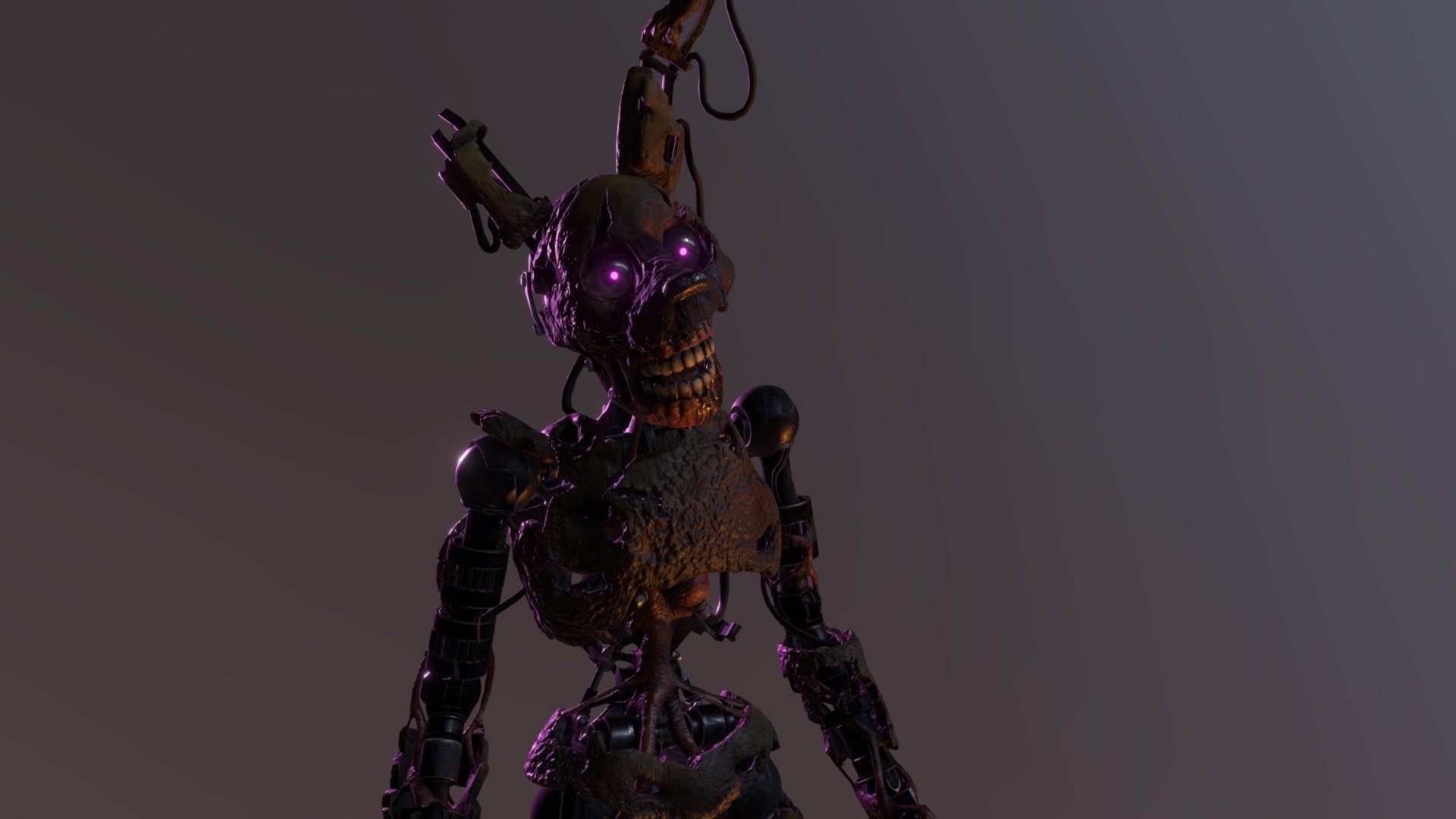 Burntrap model from &ldquo;Five nights at Freddy's: Security Breach