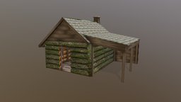 Log Cabin log, cabin