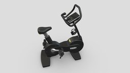 Technogym Exercise Bike Forma bike, room, cross, set, stepper, cycle, fitness, gym, equipment, collection, vr, ar, exercise, treadmill, trainer, training, machine, fit, cardio, elliptical, 3d, sport, treadmills