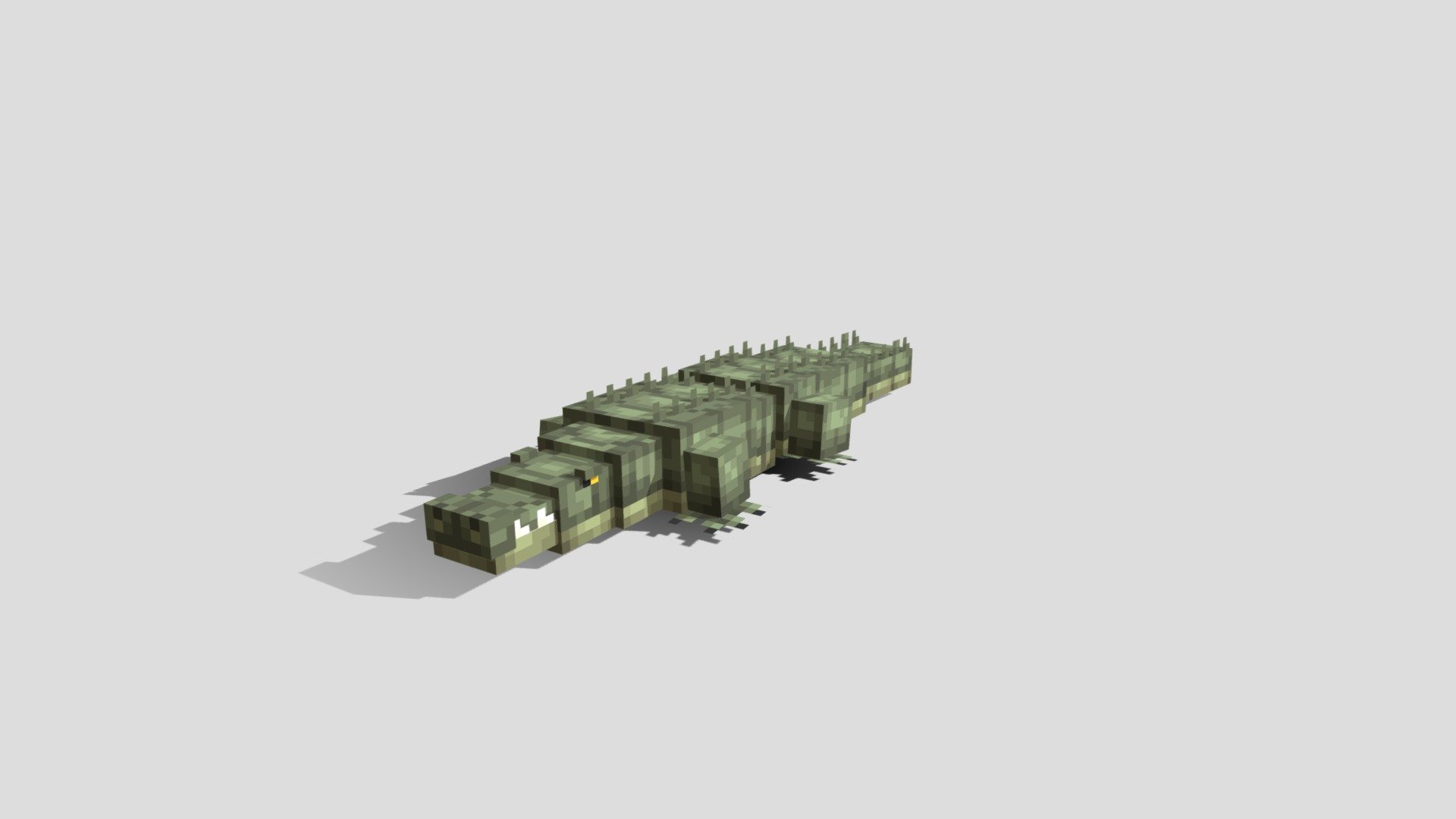 Crocodile - Minecraft animal mob #BlockBench

Want to have a custom model? Contact: wasteland4013 (Discord)|Comms Open - Crocodile - Minecraft animal #BlockBench - 3D model by W'Projects (@wprojects) 3d model