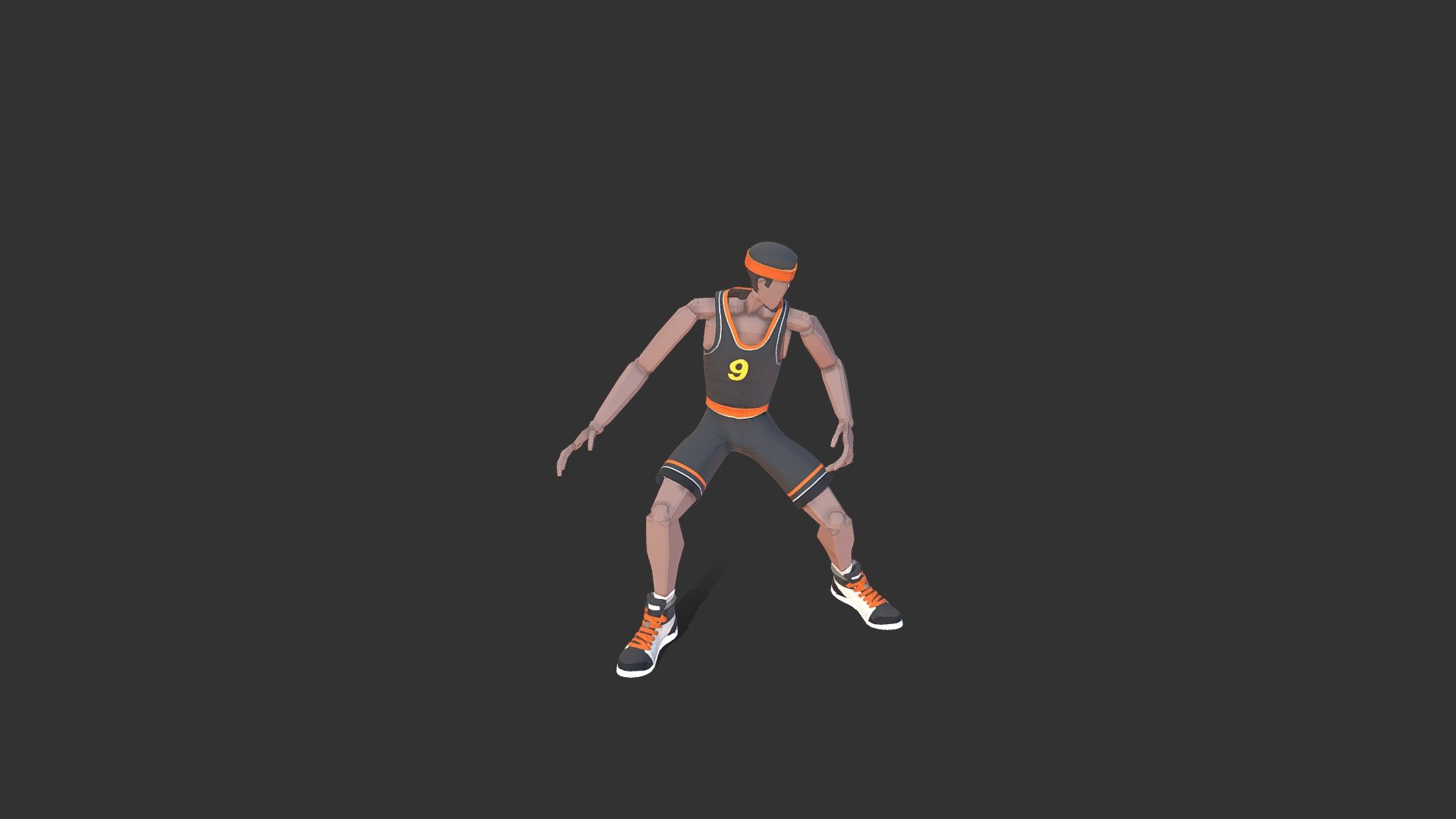 [Basketball8] Run and Move 1 - 3D model by Studio33Interactive 3d model