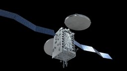 SES-1 satellite, space