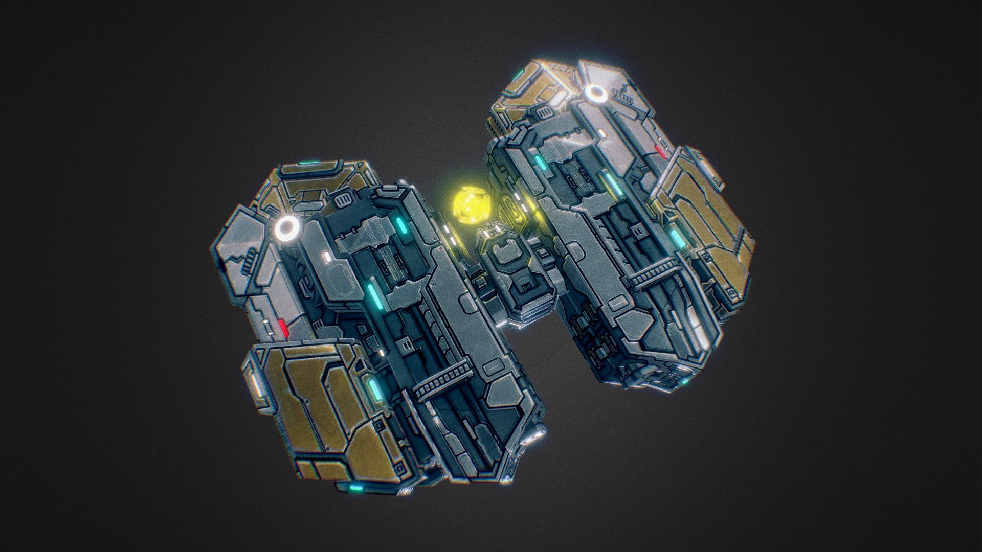 In-game model of a small spaceship belonging to the Eclipse faction.
Learn more about the game at http://starfalltactics.com/ - Starfall Tactics — Eagle Eclipse cruiser - 3D model by Snowforged Entertainment (@snowforged) 3d model