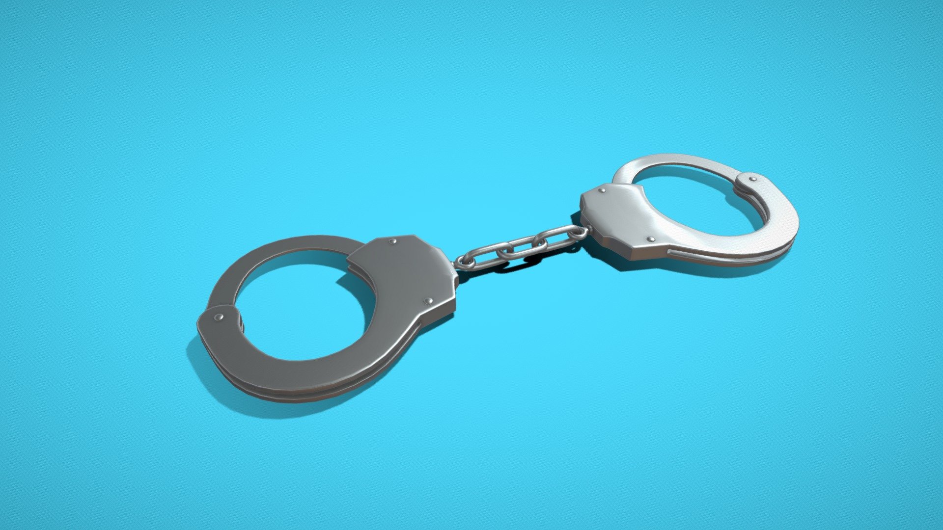 handcuffs - Buy Royalty Free 3D model by gohean33 3d model