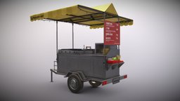 Commercial Prop for Brazilian street food burger, hamburguer, foodtruck, food-truck, lanche, podrao