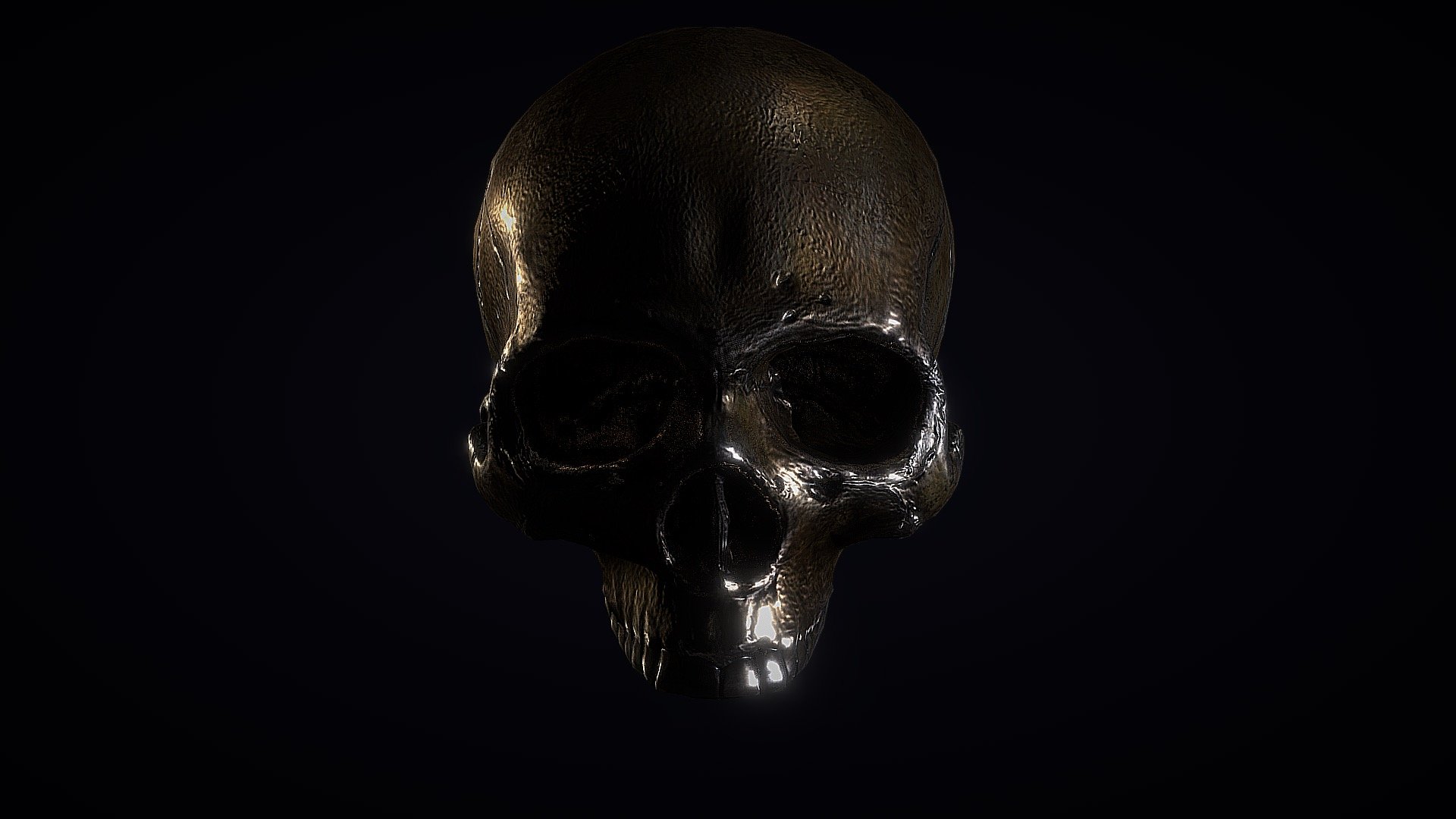 Metal Skull - Buy Royalty Free 3D model by Pirate Tony (@pirate.tony) 3d model