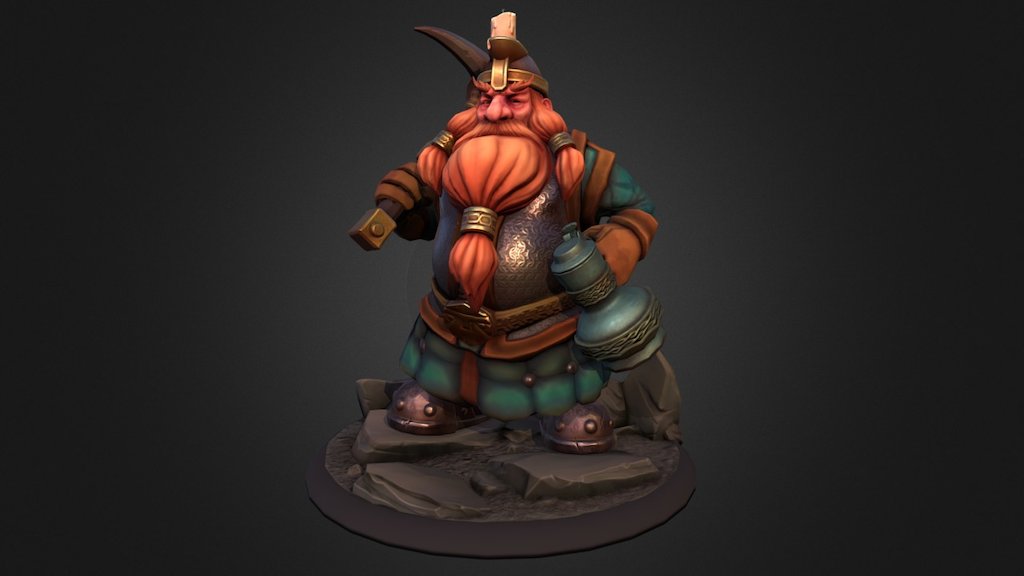 Dwarf Miner
Made at Betadwarf for Minion Masters - Dwarf Miner - 3D model by Simonson 3d model