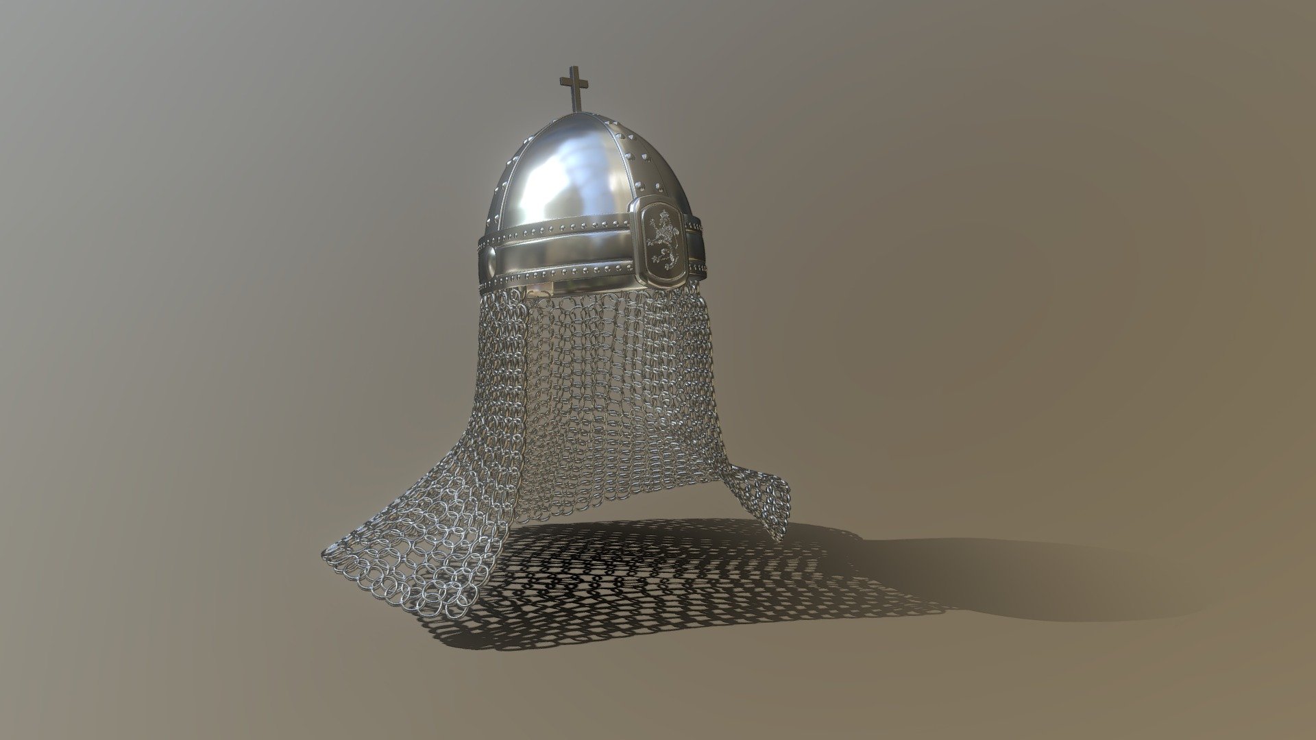 3d,hight poly model,modeled in Blender 2.79 - warrior helmet_hight poly - Buy Royalty Free 3D model by pinotoon 3d model