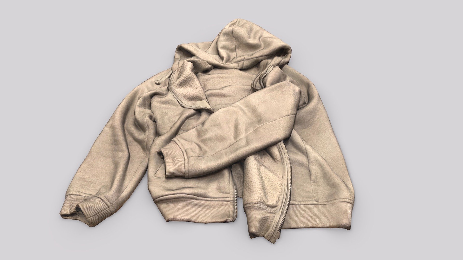 Photogrammetry scanned hoodie, laying on the floor.
This asset will perfectly suit as a photorealistic prop for a game you creating.




Game-ready 

Optimized geometry

UV mapped

4k textures: Color, Normal map, Ambient occlusion

FBX file format
 - Scanned clothing: Hoodie 2 - Buy Royalty Free 3D model by LaikaBossGames 3d model