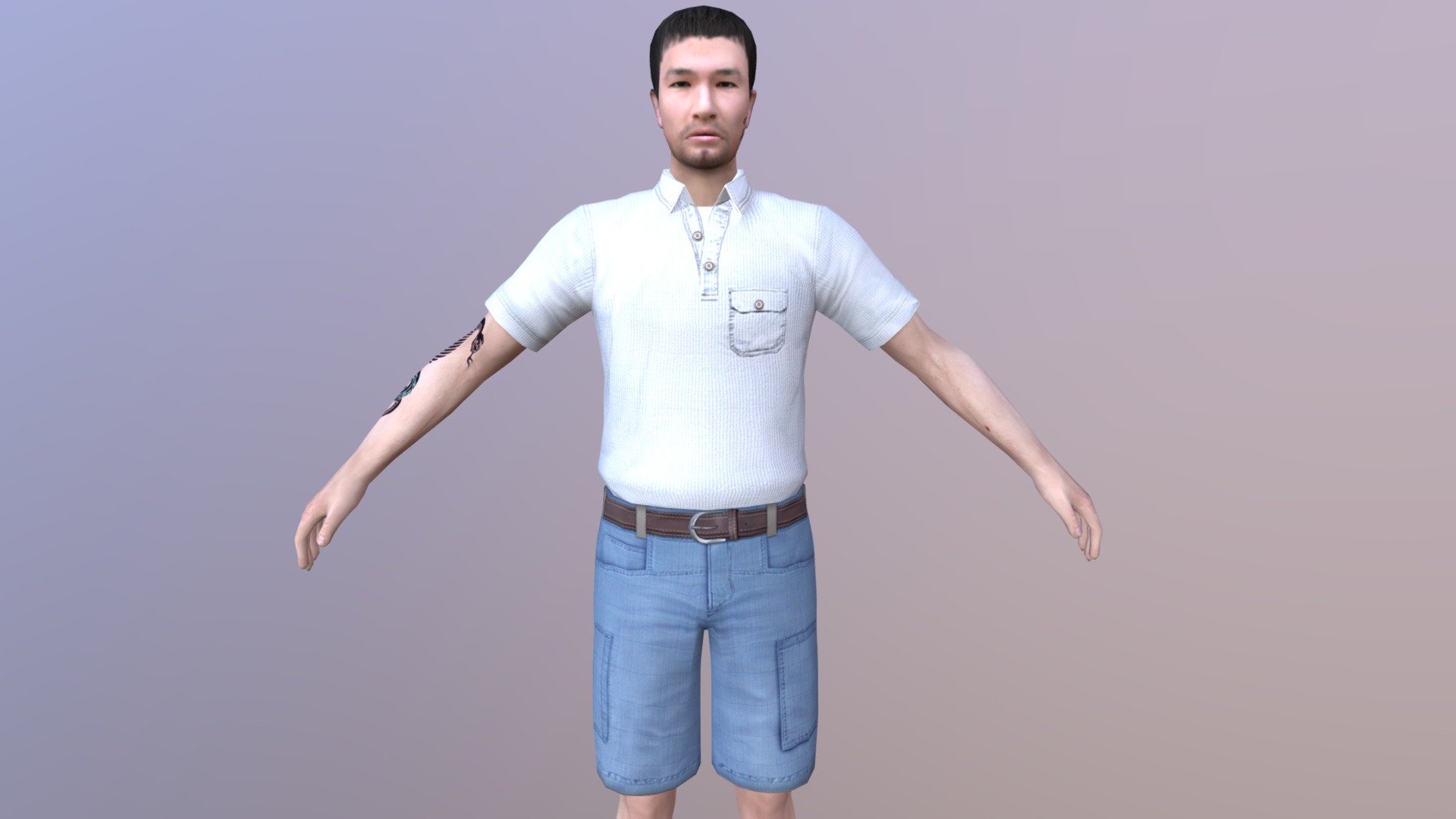 HUMAN CHARACTER WITH 250 ANIMATIONS

PLEASE VISIT MY PROFILE FOR VIEW AND DOWNLOAD MORE LOW POLY AND REALISTIC HIGH POLY CHARACTERS




AVAILABLE FILE FORMATS  :-

3DS MAX (.MAX) - 2017 

MAYA  (.MA ) - 2017

UNITY   (.UNITYPACKAGE)  -2018

CINEMA 4D  (.C4D) - R19

BLENDER  (.BLEND) - 2.9

FBX   (.FBX)  VERSION- 7.4 

OBJ  (.OBJ) 

COLLADA  (.DAE)   

YOU CAN ALSO IMPORT IN &ldquo;UNREAL ENGINE