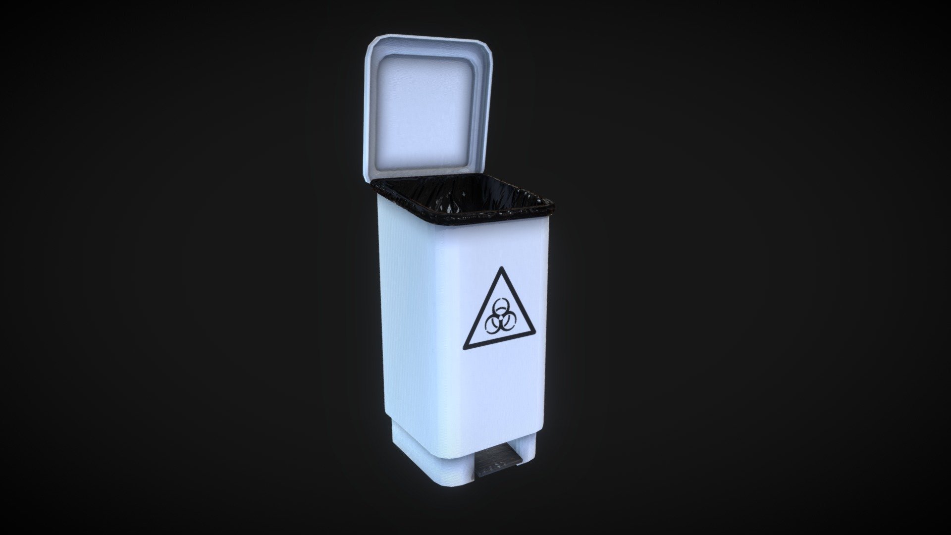 Hospital Trash - Buy Royalty Free 3D model by Vitor Tavares (@VitorTavares) 3d model