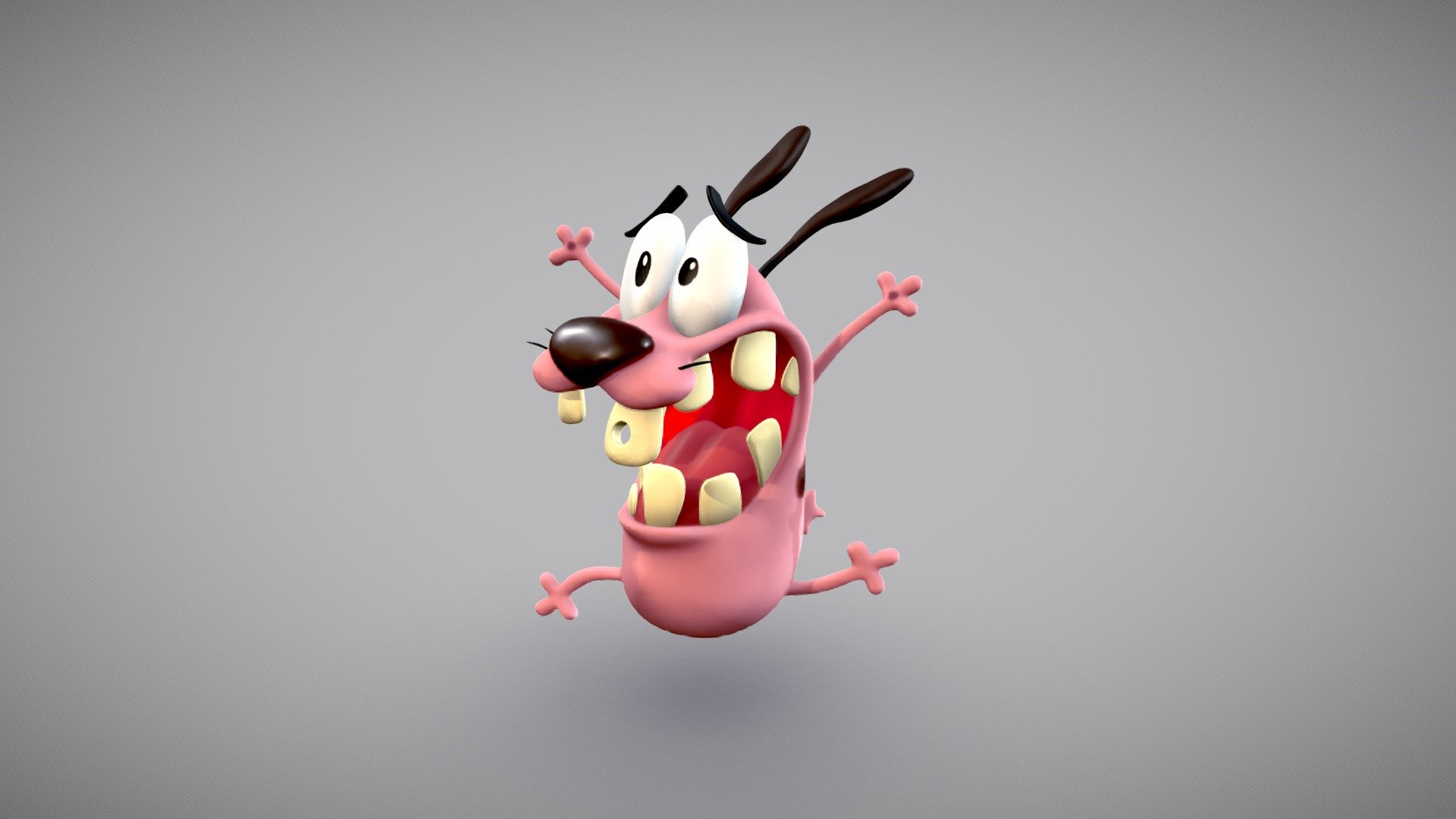 Courage the Cowardly Dog
Sculpted in Oculus Medium - Day 23 of Sculpt January 2019: Insanity - 3D model by illuminatty (@nattyice) 3d model