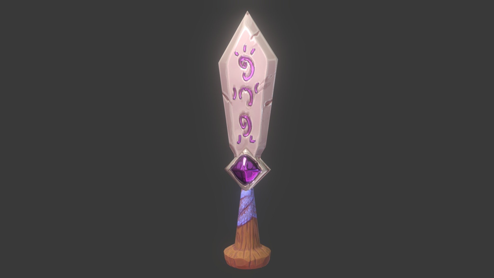 Dagger Low Poly - Download Free 3D model by lissa_nalin 3d model