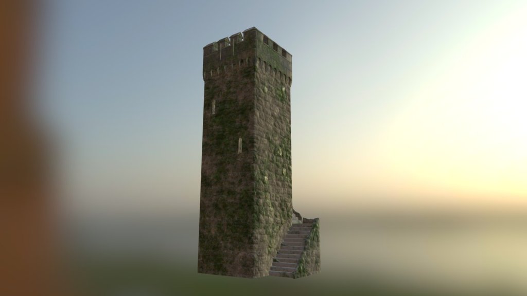 Tower for War Legacy - Tower - 3D model by Andrei CG (@aagames) 3d model