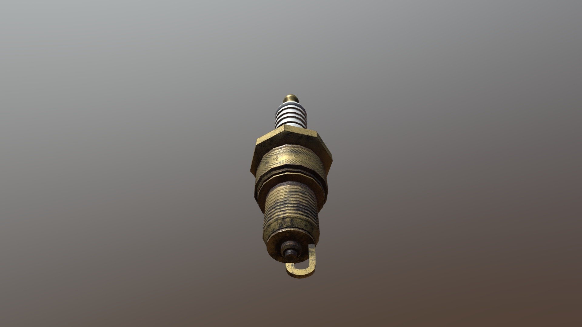 I made this spark plug in Autodesk Maya software and have textured the same in Substance Painter for some regular practice work 3d model