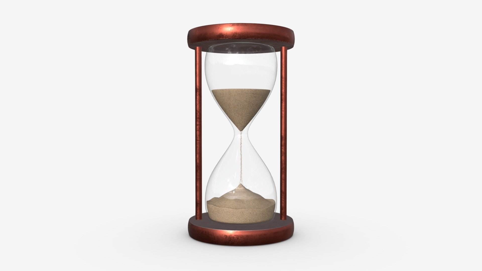 Hourglass egg timer 01 - Buy Royalty Free 3D model by HQ3DMOD (@AivisAstics) 3d model