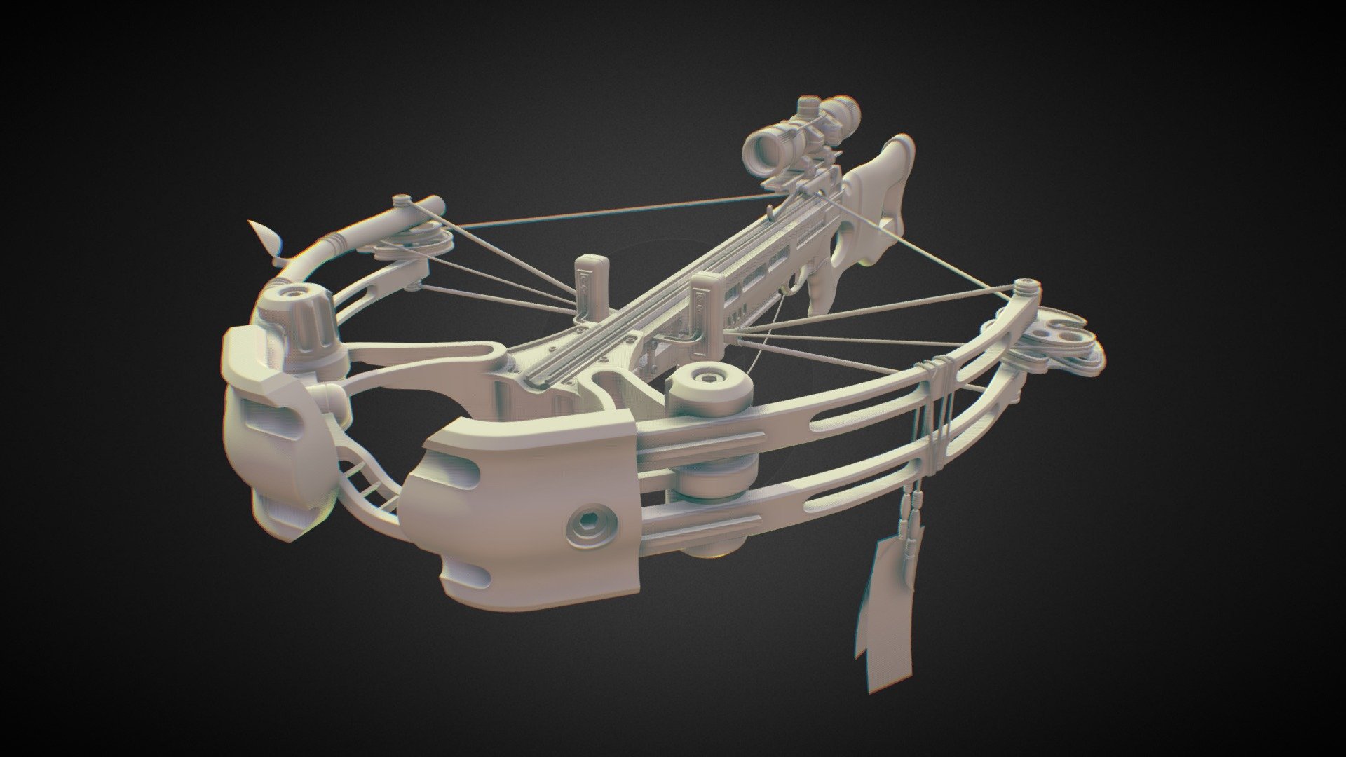 This is a raw WIP, high poly mesh, for my upcoming fallout mod.
Crossbow will be native american themed and with lots of cool upgrade parts.
If You like my work and want to blast enemy's in game, with this, help me to make it happen.
Check my story on patreon: https://www.patreon.com/fallout
 - Fallout 4 Crossbow - Buy Royalty Free 3D model by Kaspars Pavlovskis (@kaspars_3d) 3d model