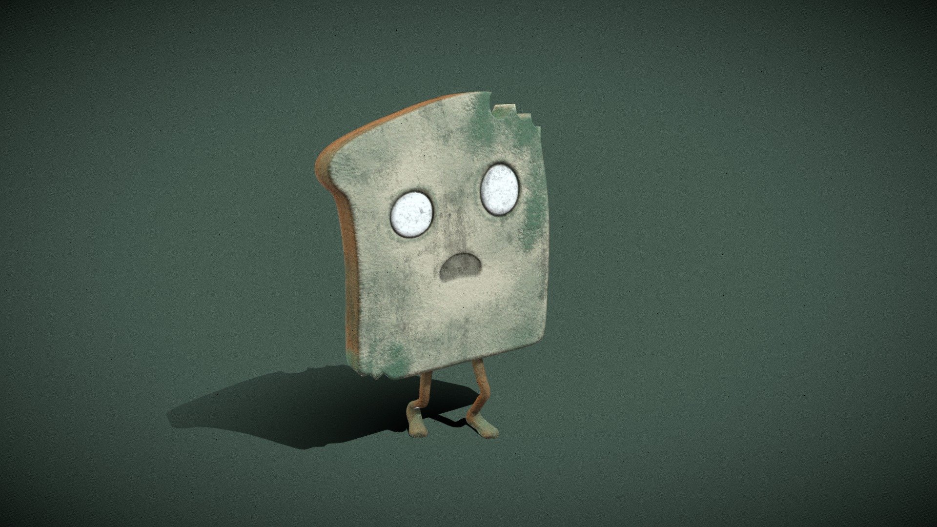 Zombie Bread 🍞

It's October Halloween 🎃 and it occurred to me to make this little zombie bread :3 - Zombie Bred - Buy Royalty Free 3D model by Mike3 117 (@Mike.Llanas) 3d model
