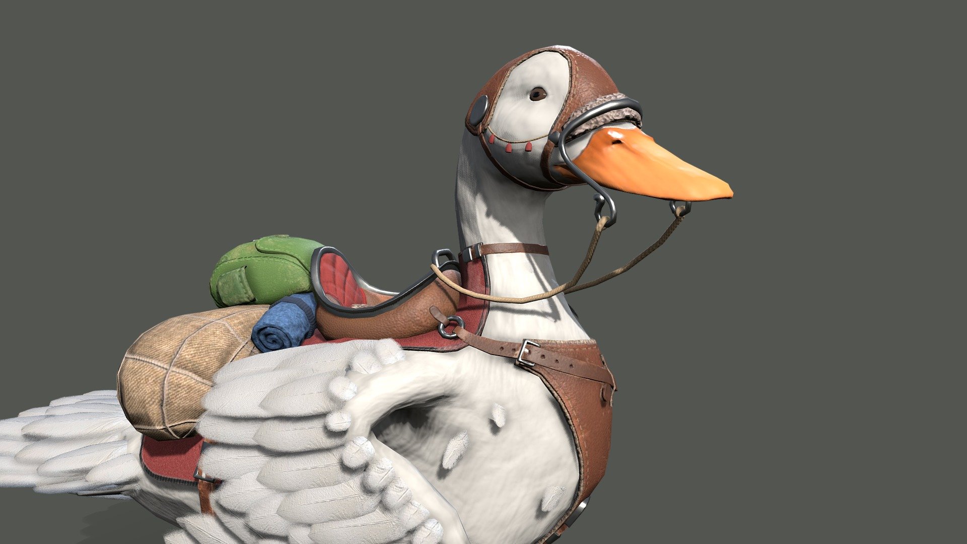 Traveler's duck - 3D model by adsky_pes 3d model