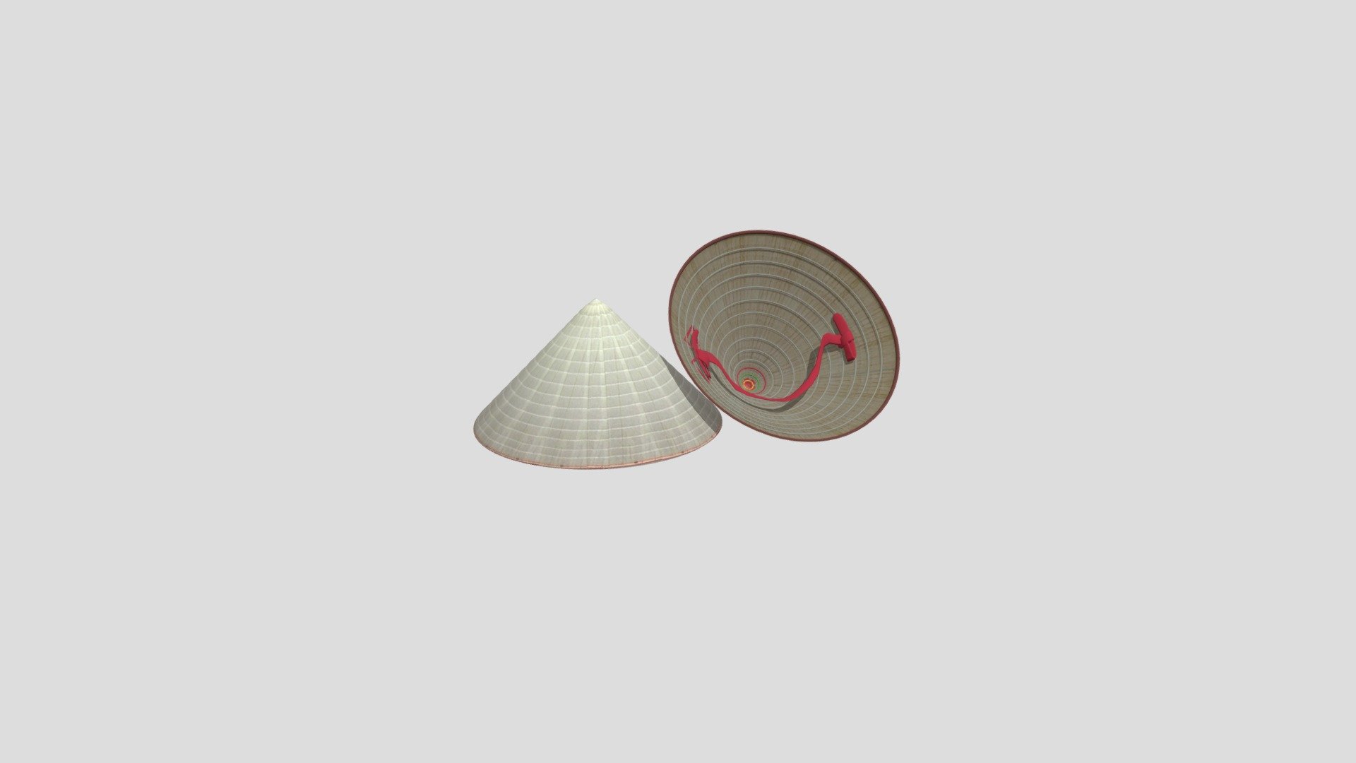 Conical hats, Nón lá, Vietnam hat - Conical hats | Nón Lá Việt Nam - 3D model by hungthinhspk 3d model