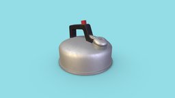 Camping Kettle camping, kettle, unity, unity3d, pbr