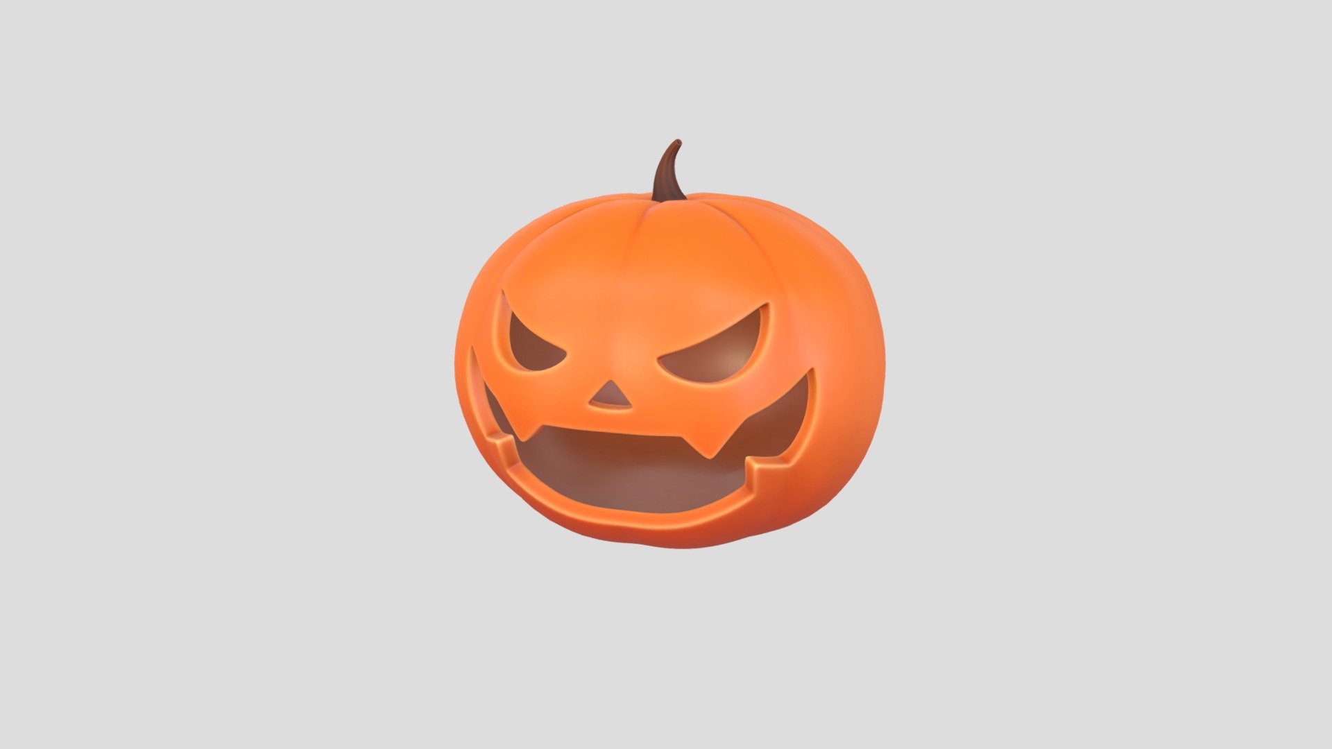 Jack-o-lantern Pumpkin 3d model.      
    


File Format      
 
- 3ds max 2023  
 
- FBX  
 
- STL  
 
- OBJ  
    


Clean topology    

No Rig                          

Non-overlapping unwrapped UVs        
 


PNG texture               

2048x2048                


- Base Color                        

- Roughness                         



4,220 polygons                          

4,153 vertexs - Prop183 Halloween Pumpkin - Buy Royalty Free 3D model by BaluCG 3d model