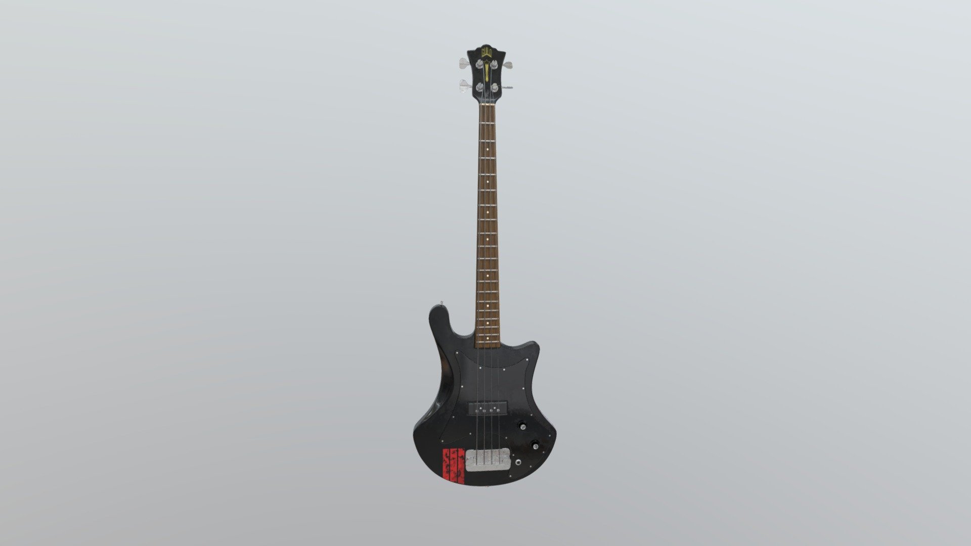 One bass to rule them all!  The Guild B-301.

Modelled on my own guitar, which was made in 1977 if memory serves 3d model