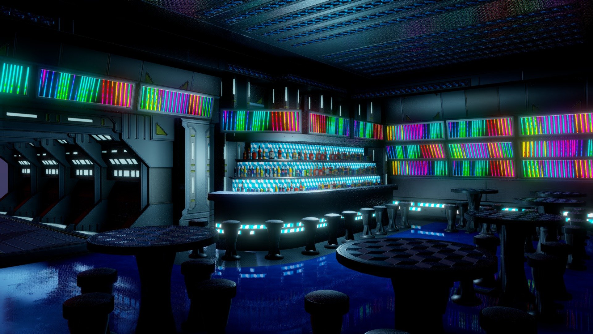 Starship Bar - 3D model by Eduardo Lacerda (@Eduardo.Lacerda) 3d model